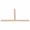 Ekena Millwork Portland Smooth Timber Gable Bracket, Douglas Fir, 96"W x 60"H x 1 1/2"D x 5 1/2"F, 15/12 Pitch GBW096X60X0206POR00SDF - alternate 5